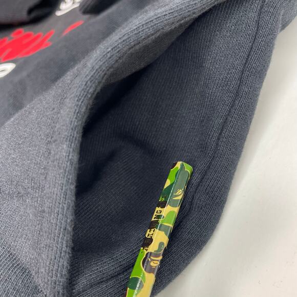 BAPE x Pusha T Baby Milo Pullover Hoodie Limited Edition Size L - Picture 7 of 9